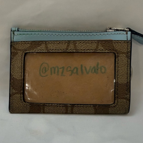 COACH MINI SKINNY ID WALLET - Picture 2 of 7